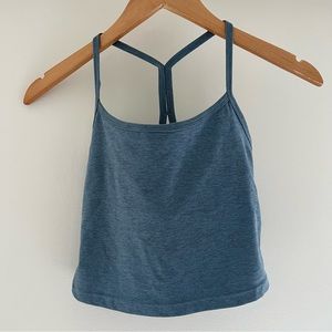 Beyond Yoga Space Dye Crop Tank Stormy Blue (sz. small)
